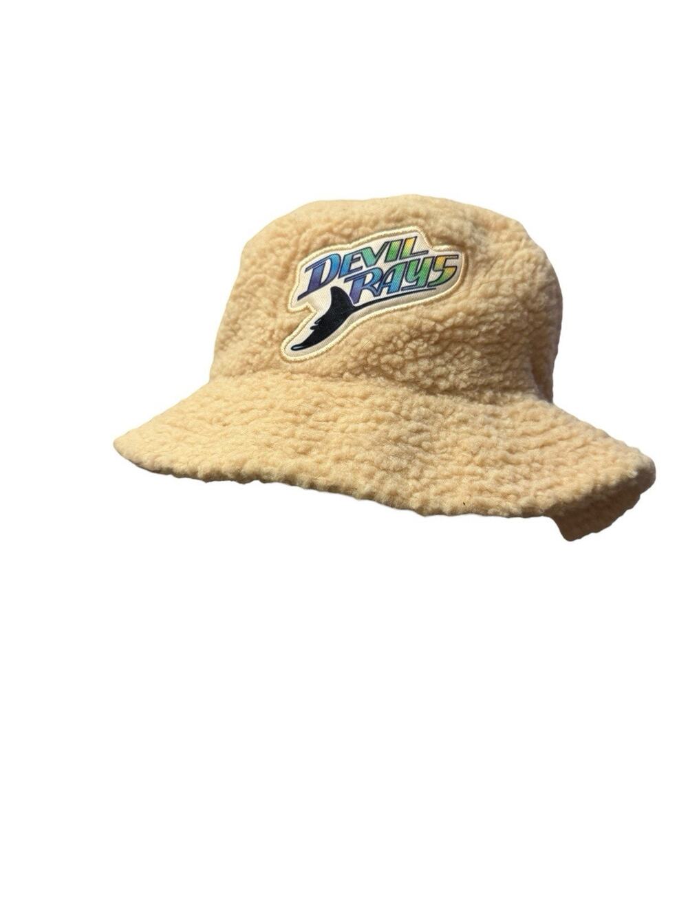 2024 MLB Tampa Bay Rays Sherpa Bucket Hat T Pain Concert SGA / 8/16 Devil Rays